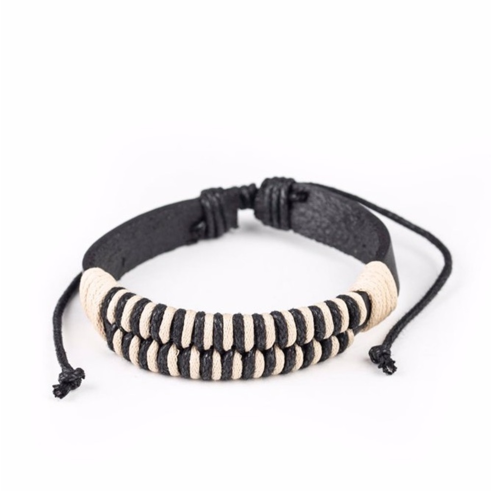 Men’s Unisex Trail Time - Black Bracelet